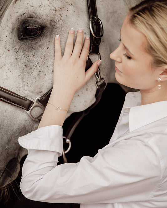 Lilly – Horseshoe armbånd - Sølv