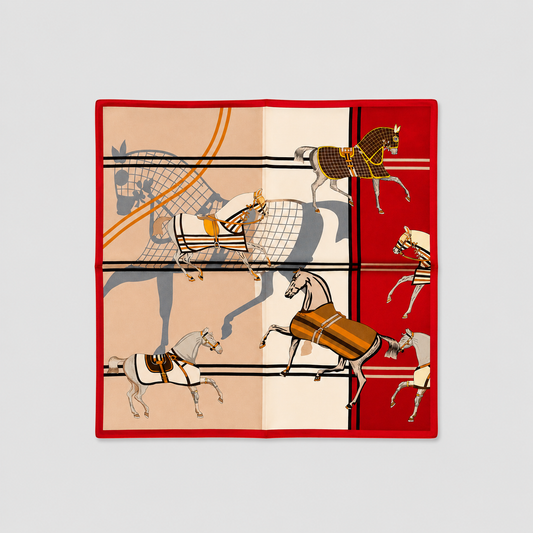 Scarf No. 02 – Rouge 53x53