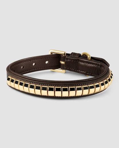 Elegance – Hundehalsbånd Clinchers - Havana Brown