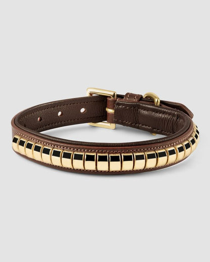 Elegance – Hundehalsbånd Clinchers - Hazelnut