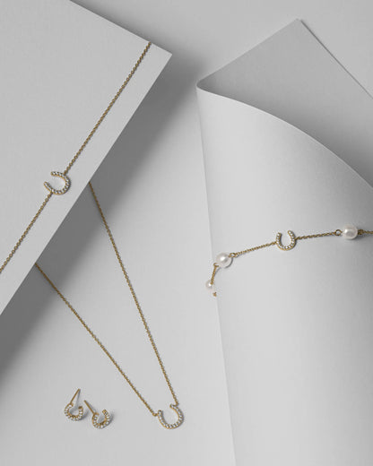 Lilly – Horseshoe armbånd - Sølv