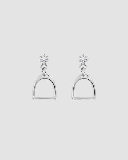 Johanne – Stirrup ørepynt - Sølv