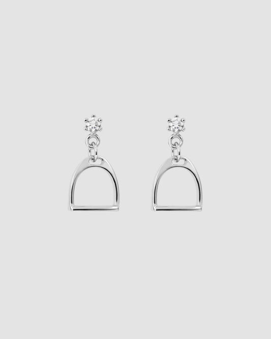 Johanne – Stirrup ørepynt - Sølv