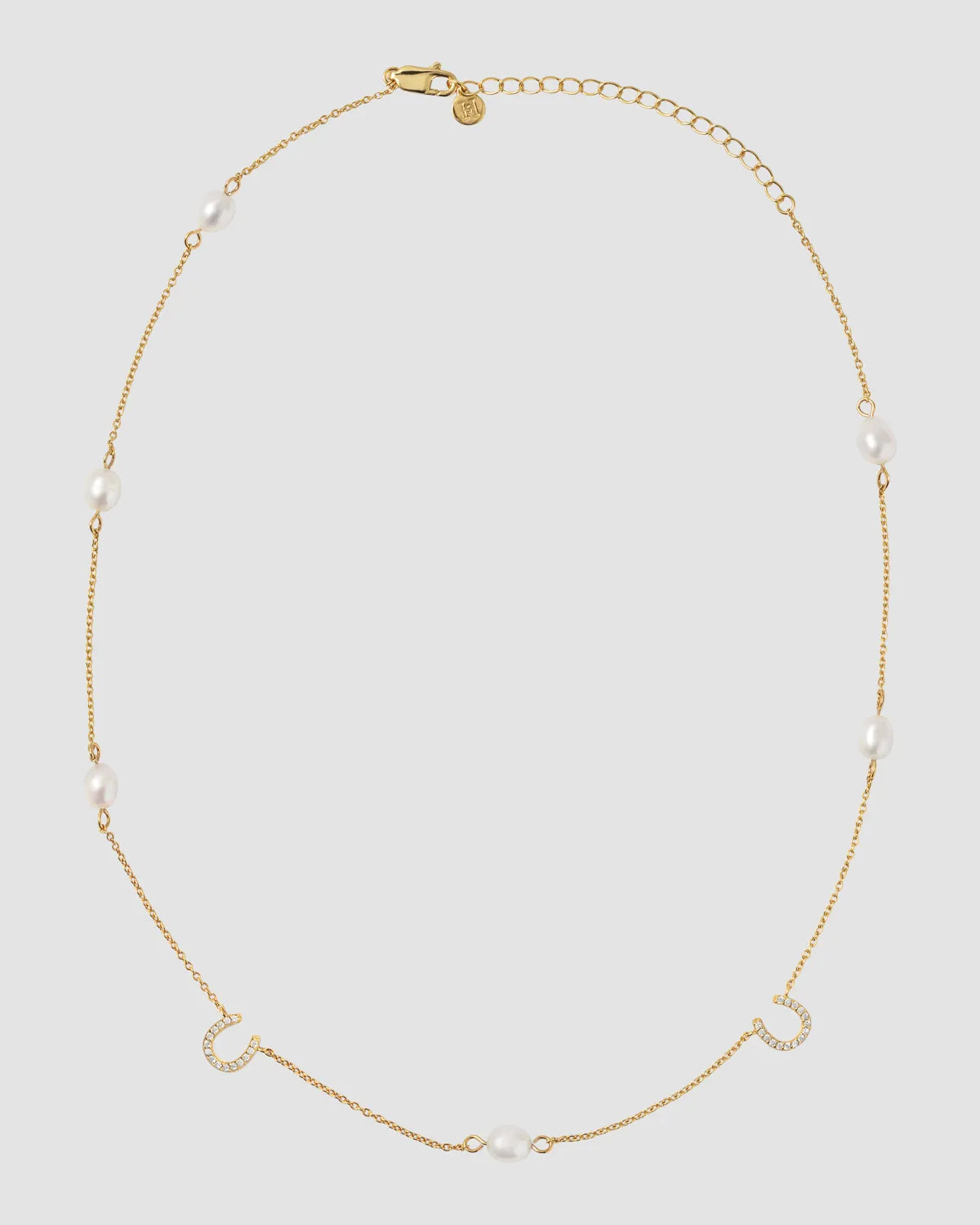 Lilly – Horseshoe perlehalskjede