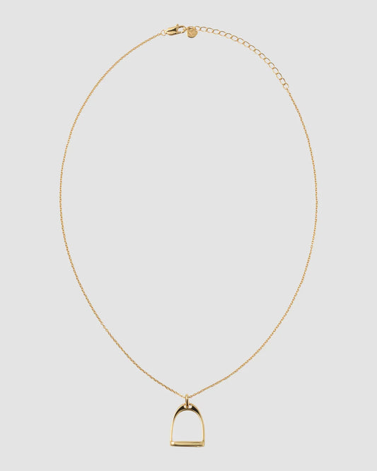 Johanne - Stirrup halskjede - Gull
