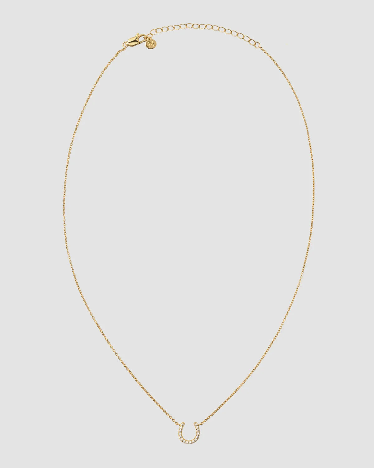 Lilly - Horseshoe Halskjede - Gull