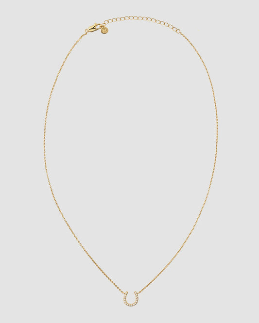 Lilly - Horseshoe Halskjede - Gull