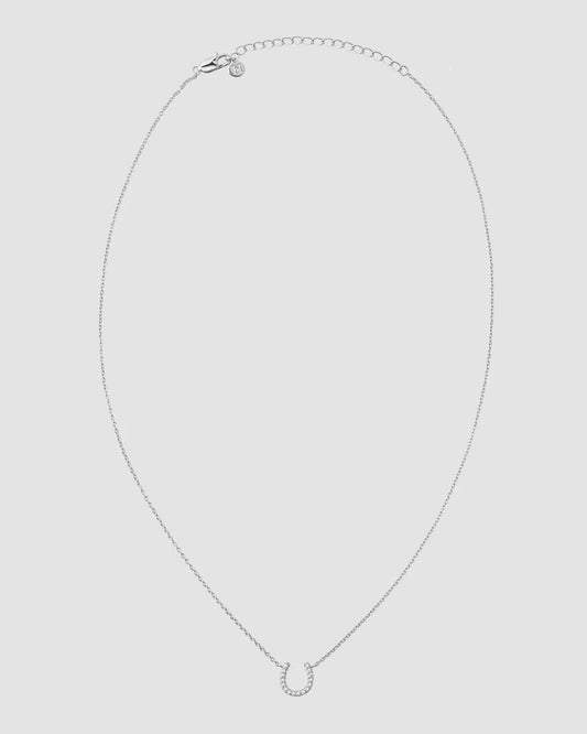 Lilly - Horseshoe halskjede - Sølv