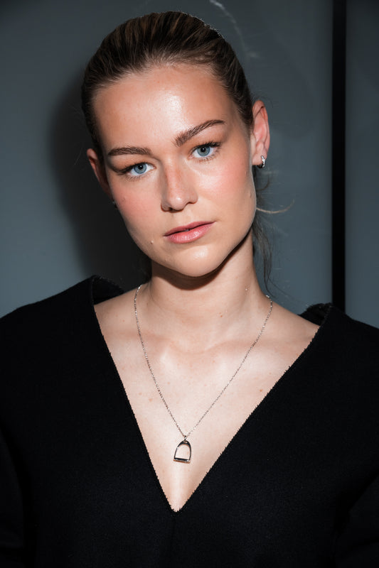 Johanne - Stirrup Halskjede - Sølv