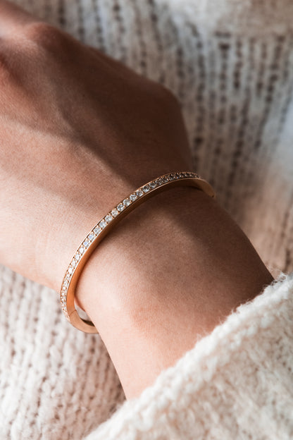 Lilly - Bangle Armbånd - Gull