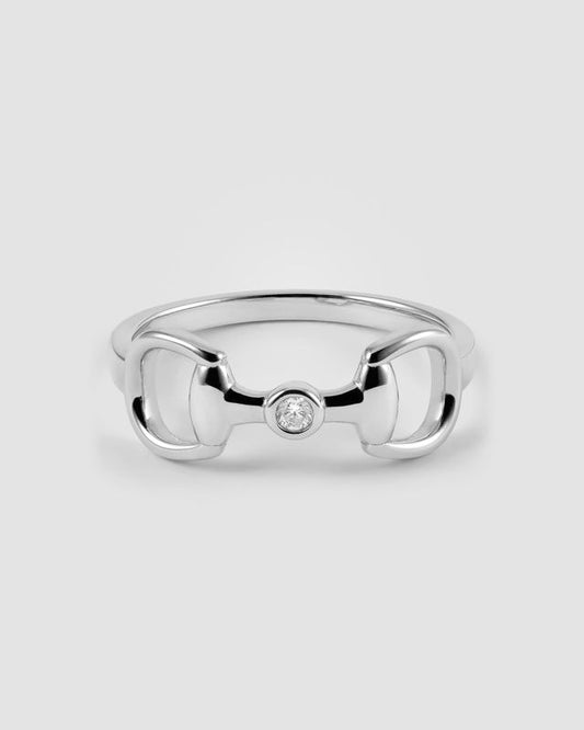 Isabelle - Horsebit Ring - Sølv