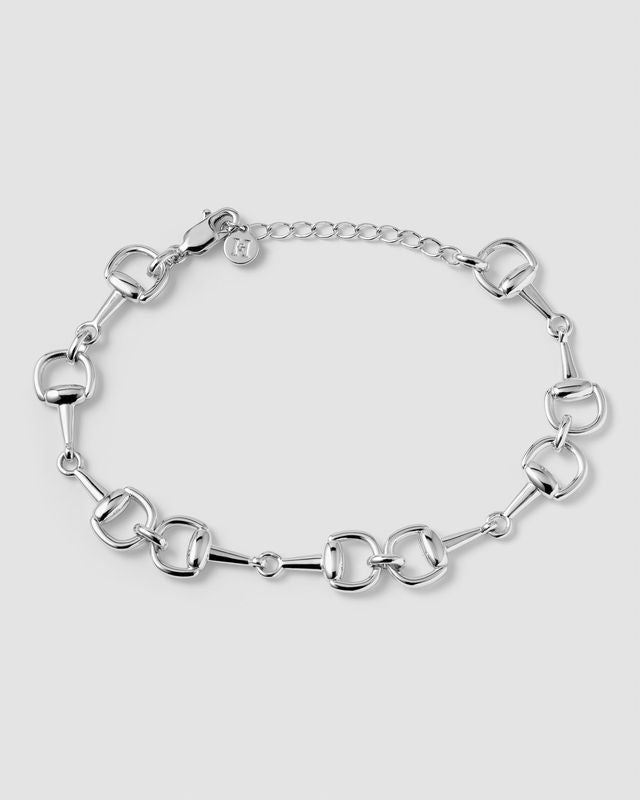 Isabelle - Horsebits Armbånd - Sølv