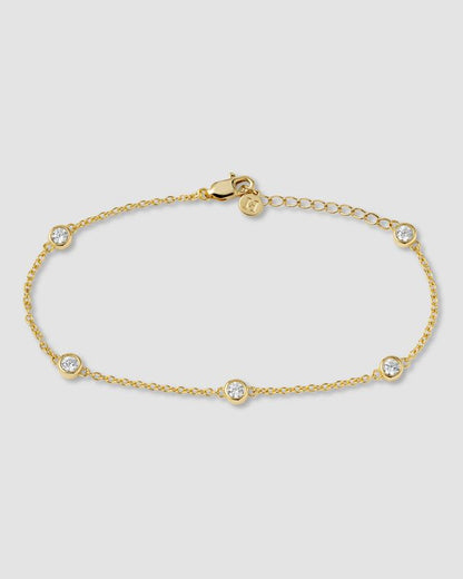 Johanne - Chain Armbånd - Gull