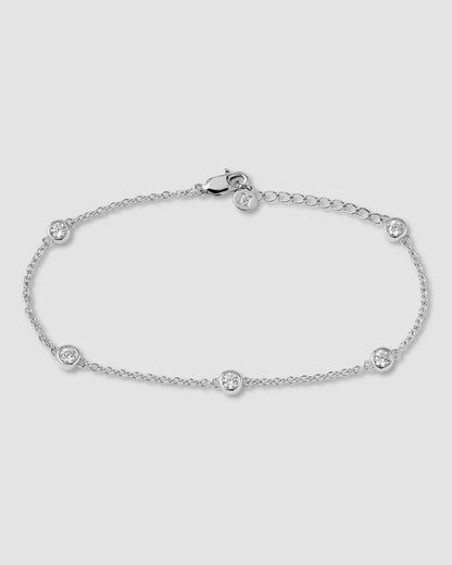 Johanne - Chain Armbånd - Sølv