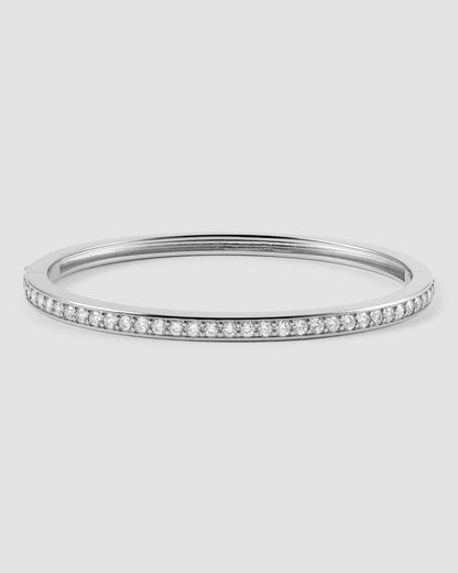 Lilly - Bangle Armbånd - Sølv