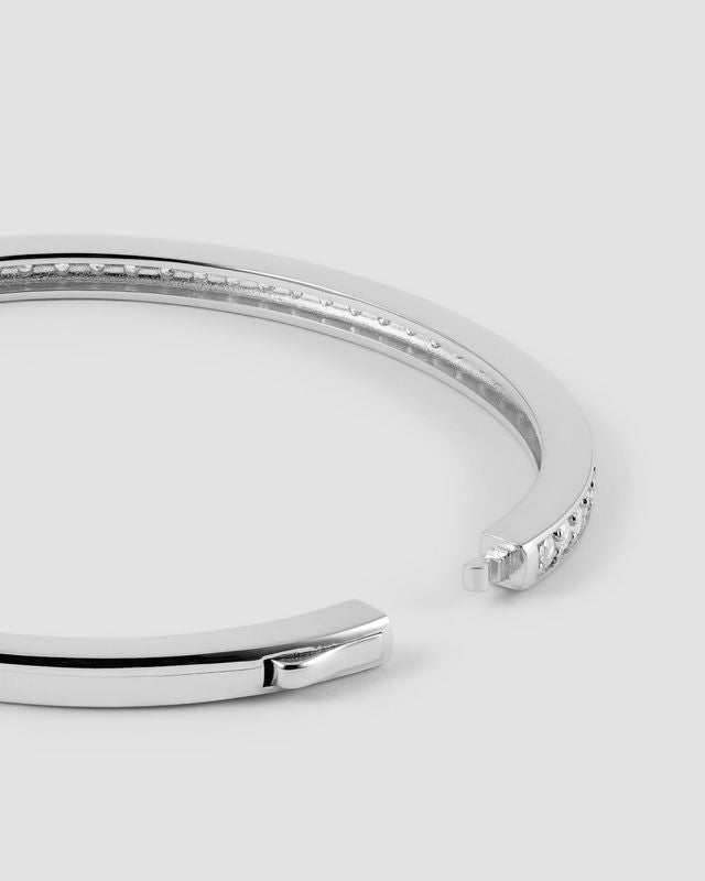 Lilly - Bangle Armbånd - Sølv