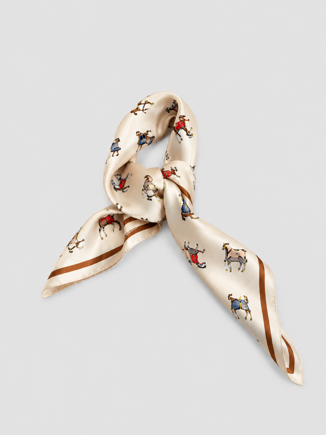 Scarf No. 01 – Ecru 65x65