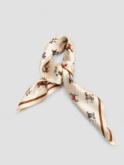 Scarf No. 01 – Ecru 65x65