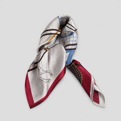 Scarf No. 02 – Rouge 53x53