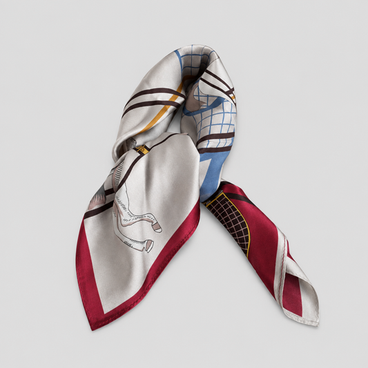 Scarf No. 02 – Rouge 53x53
