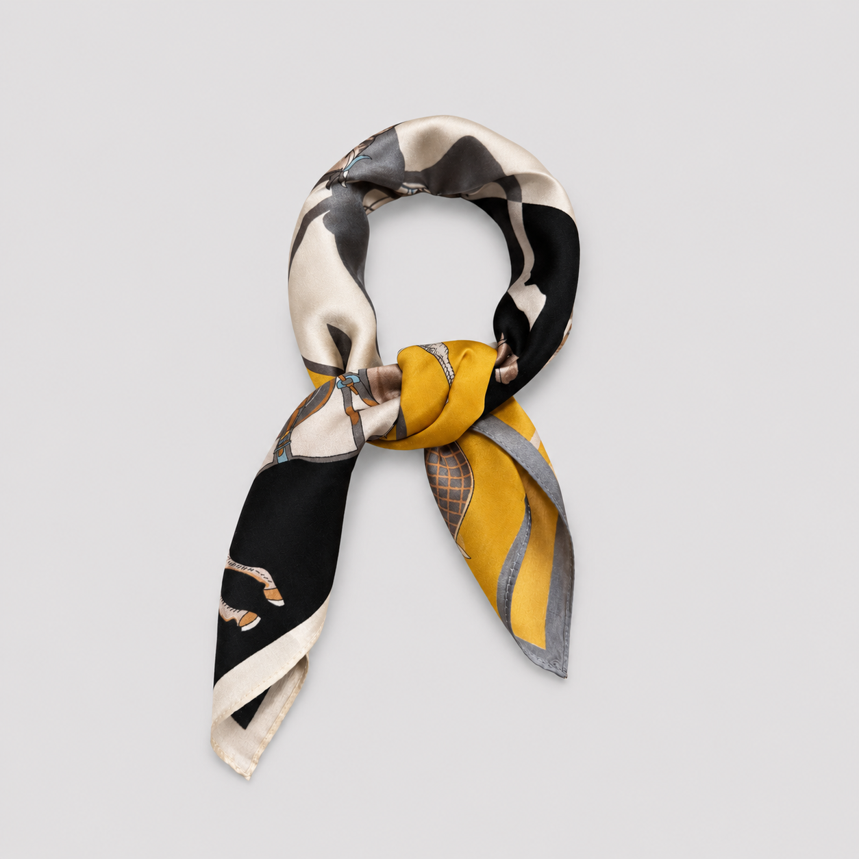 Scarf No. 04 – Mustard 53x53