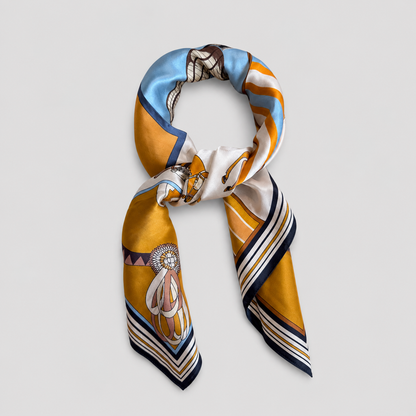 Scarf No. 05 - Equestrian 85x85