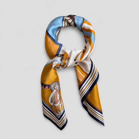 Scarf No. 05 - Equestrian 85x85