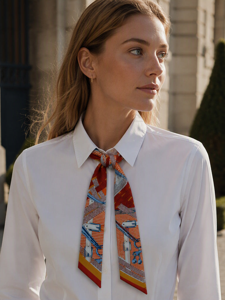 Twilly Scarf No. 01 Hampton Peach