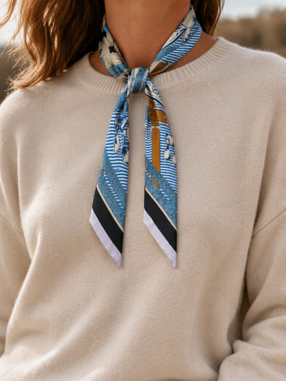 Twilly Scarf No. 02 - Hampton Sky Blue