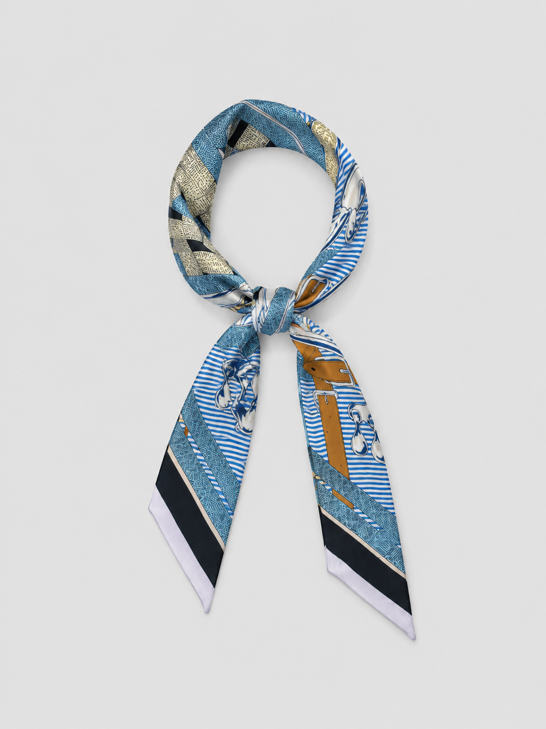 Twilly Scarf No. 02 - Hampton Sky Blue