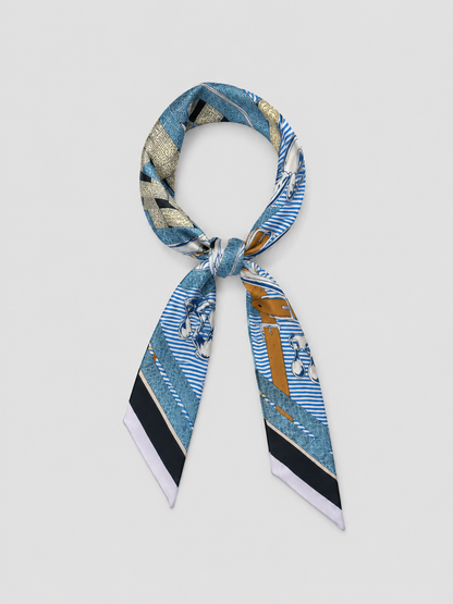 Twilly Scarf No. 02 - Hampton Sky Blue