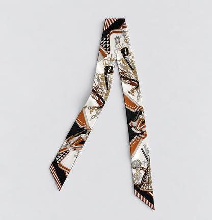 Twilly Scarf No. 06 - Cotswold Black