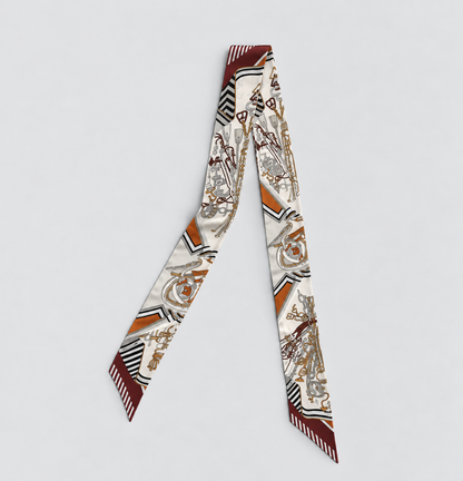 Twilly Scarf No. 07 - Cotswold Brown