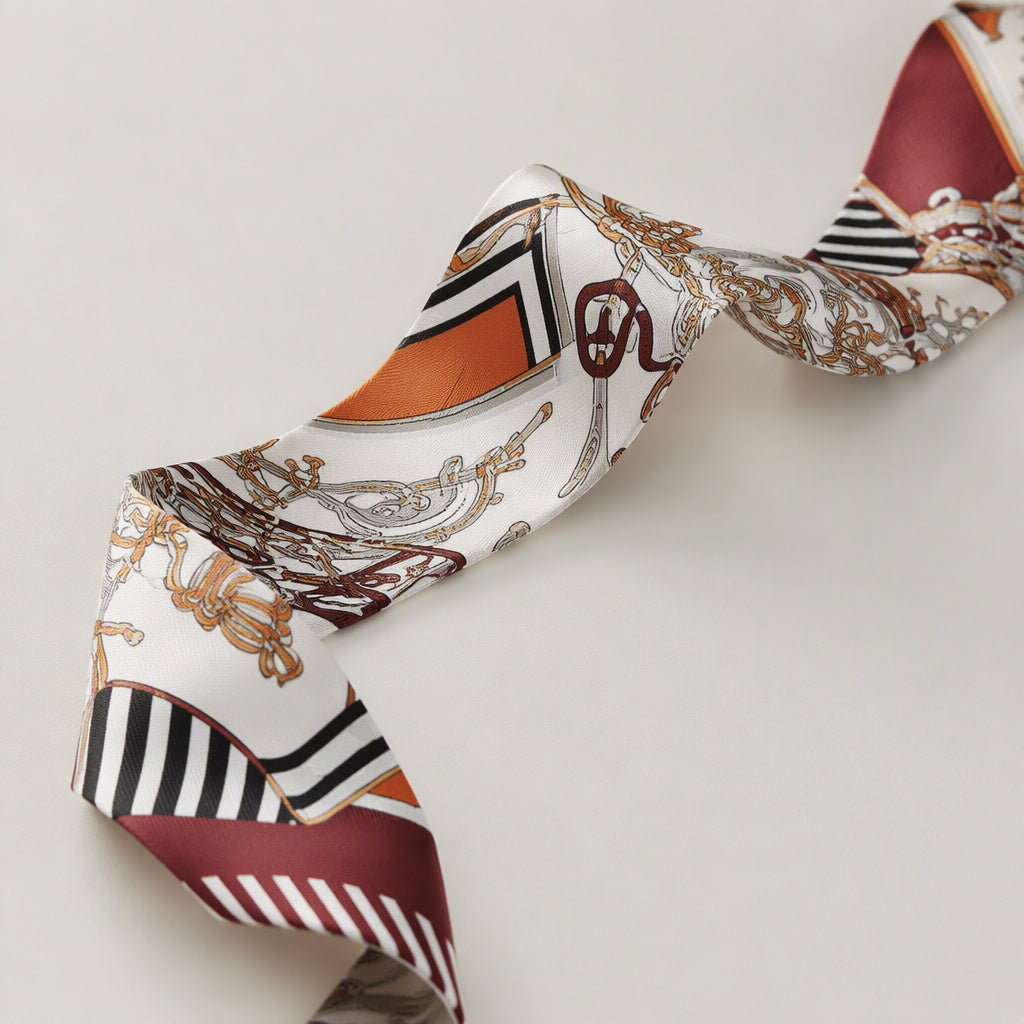 Twilly Scarf No. 07 - Cotswold Brown
