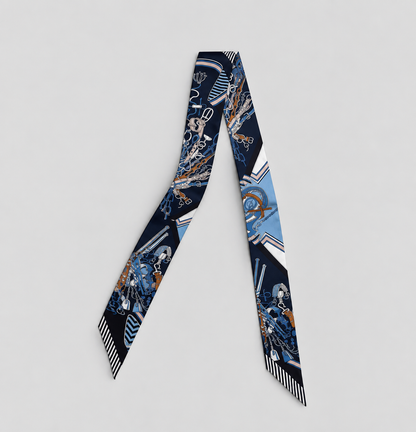 Twilly Scarf no. 08 - Cotswold Navy