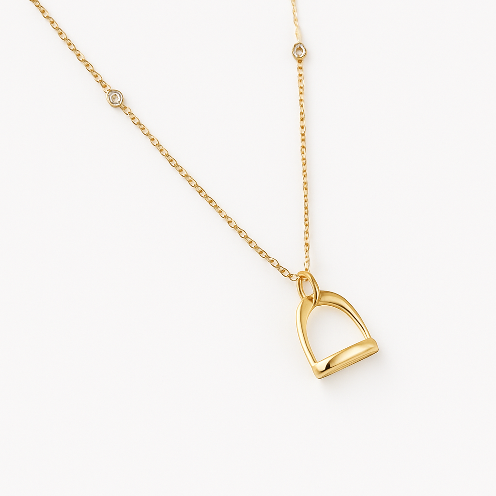 Johanne - Small Stirrup Halskjede
