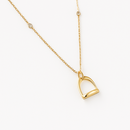Johanne - Small Stirrup Halskjede